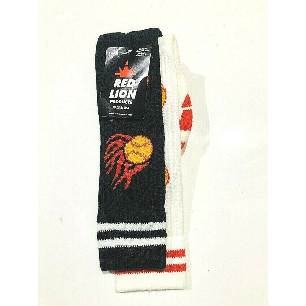 Softball Women's Youth Socks Small Fits Ladies Shoe Size 4-5 / Youth Shoe 12-4